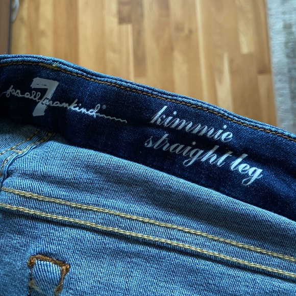 7 for all mankind straight leg Kimmie jean (mid rise) - Picture 2 of 3